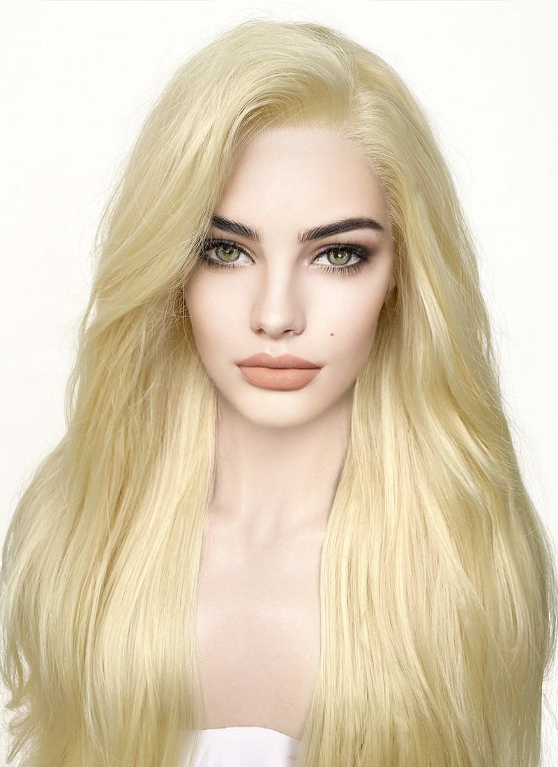 Blonde Straight Lace Front Synthetic Wig LF1314