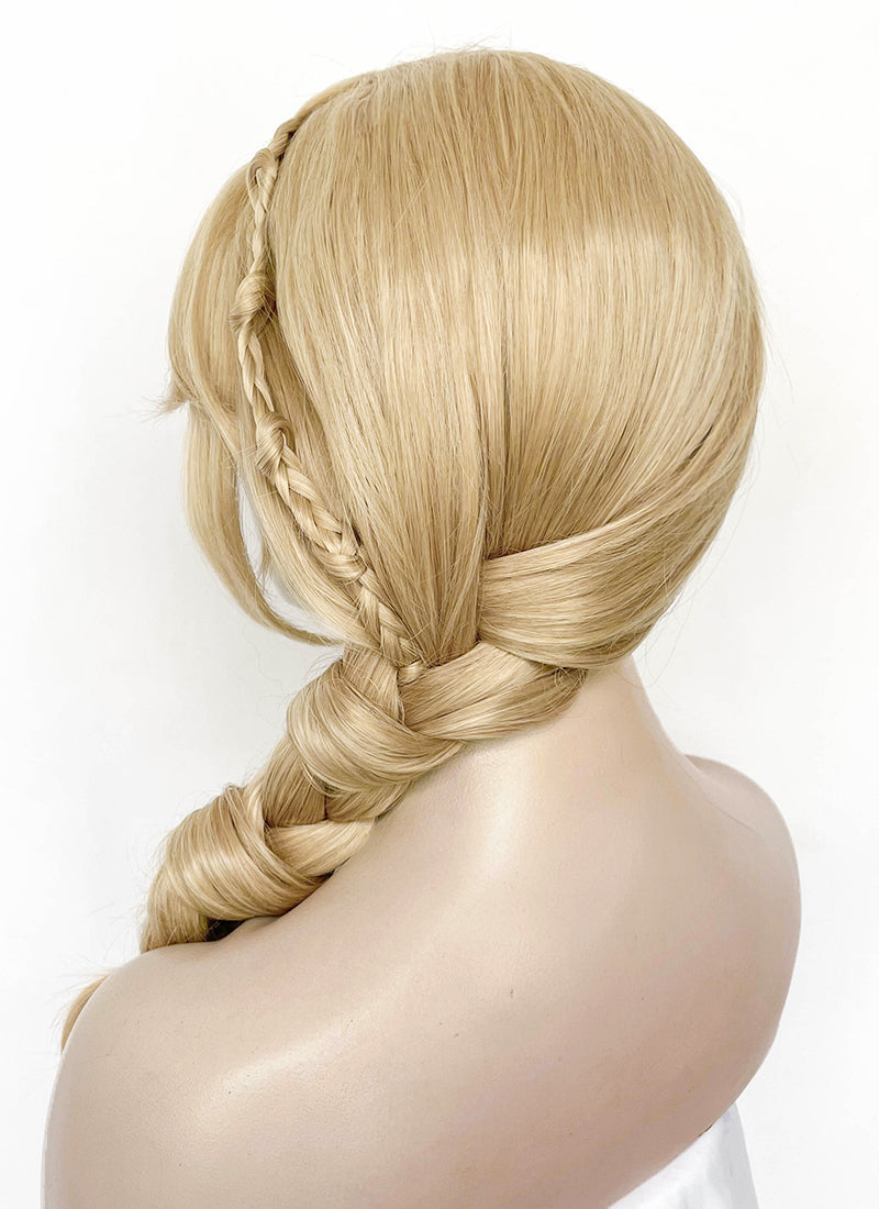 How to Train Your Dragon Astrid Hofferson Blonde Braided Lace Front Synthetic Wig LF2173