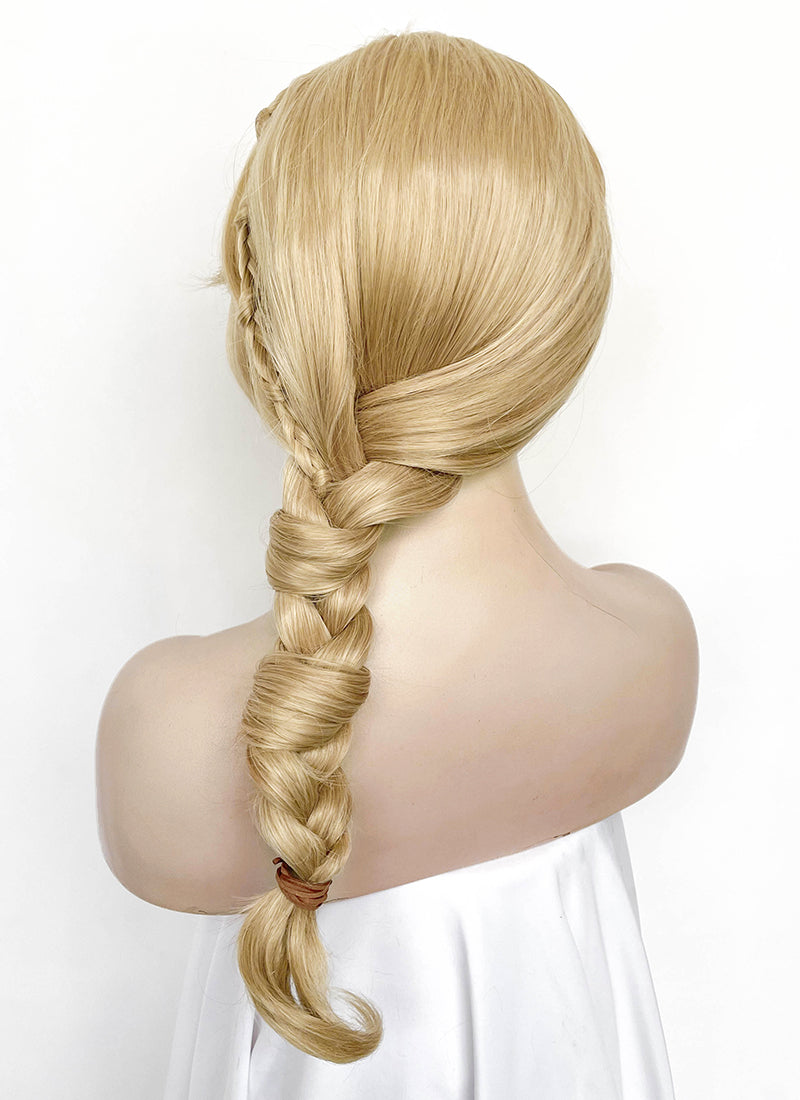 How to Train Your Dragon Astrid Hofferson Blonde Braided Lace Front Synthetic Wig LF2173