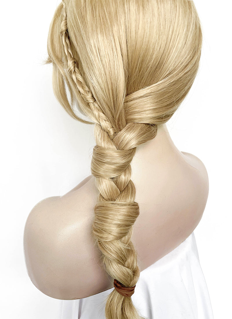 How to Train Your Dragon Astrid Hofferson Blonde Braided Lace Front Synthetic Wig LF2173