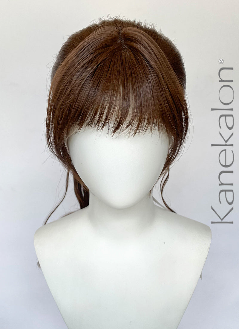 Clair Obscur: Expedition 33 Sciel Brunette Braided Lace Front Kanekalon Synthetic Wig LF2512