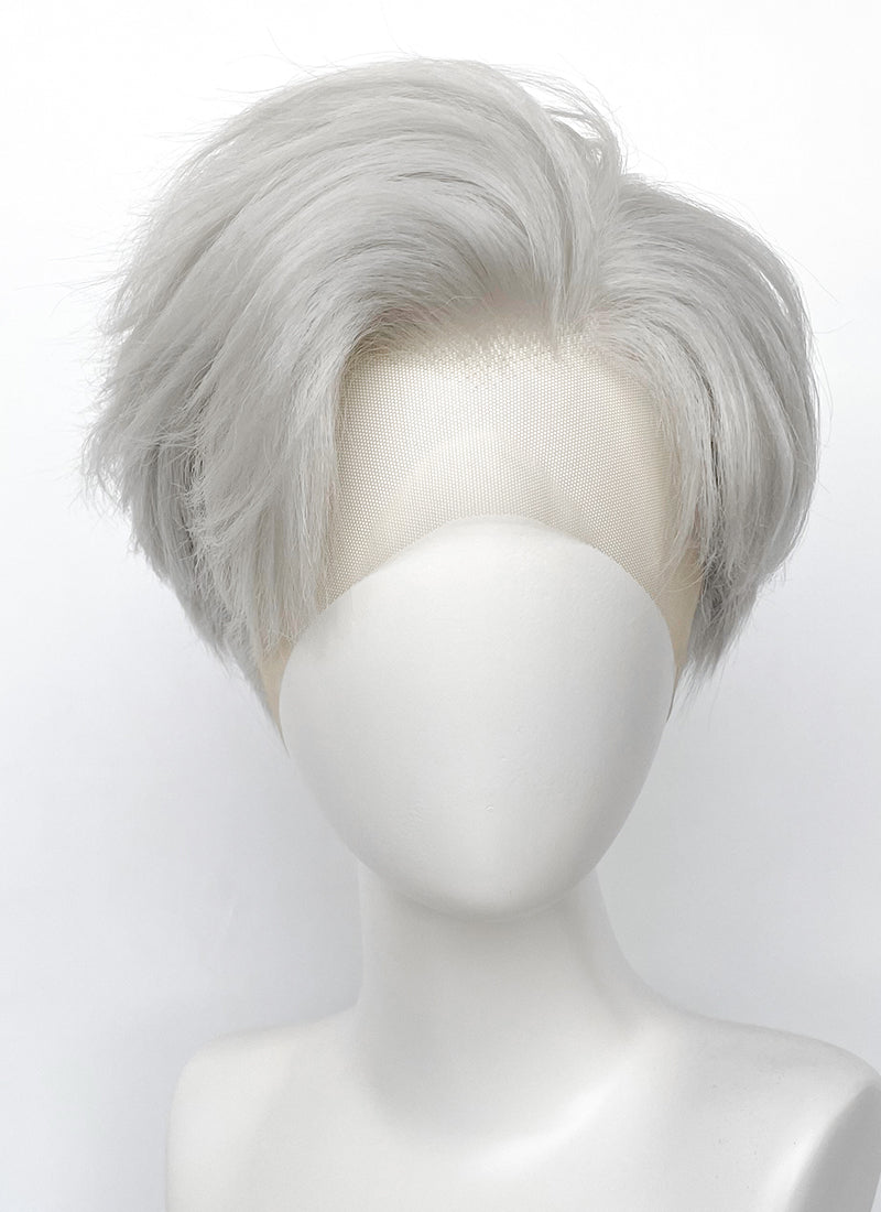 Silver wig men discount