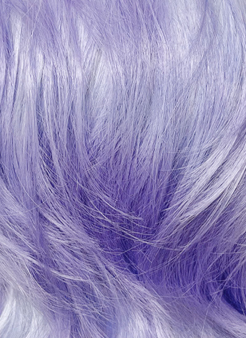 Purple Ombre Wavy Lace Front Synthetic Wig LF6126