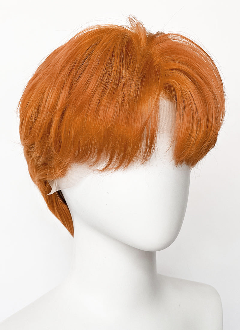 Ginger Straight Lace Front Synthetic Men's Wig LF6154