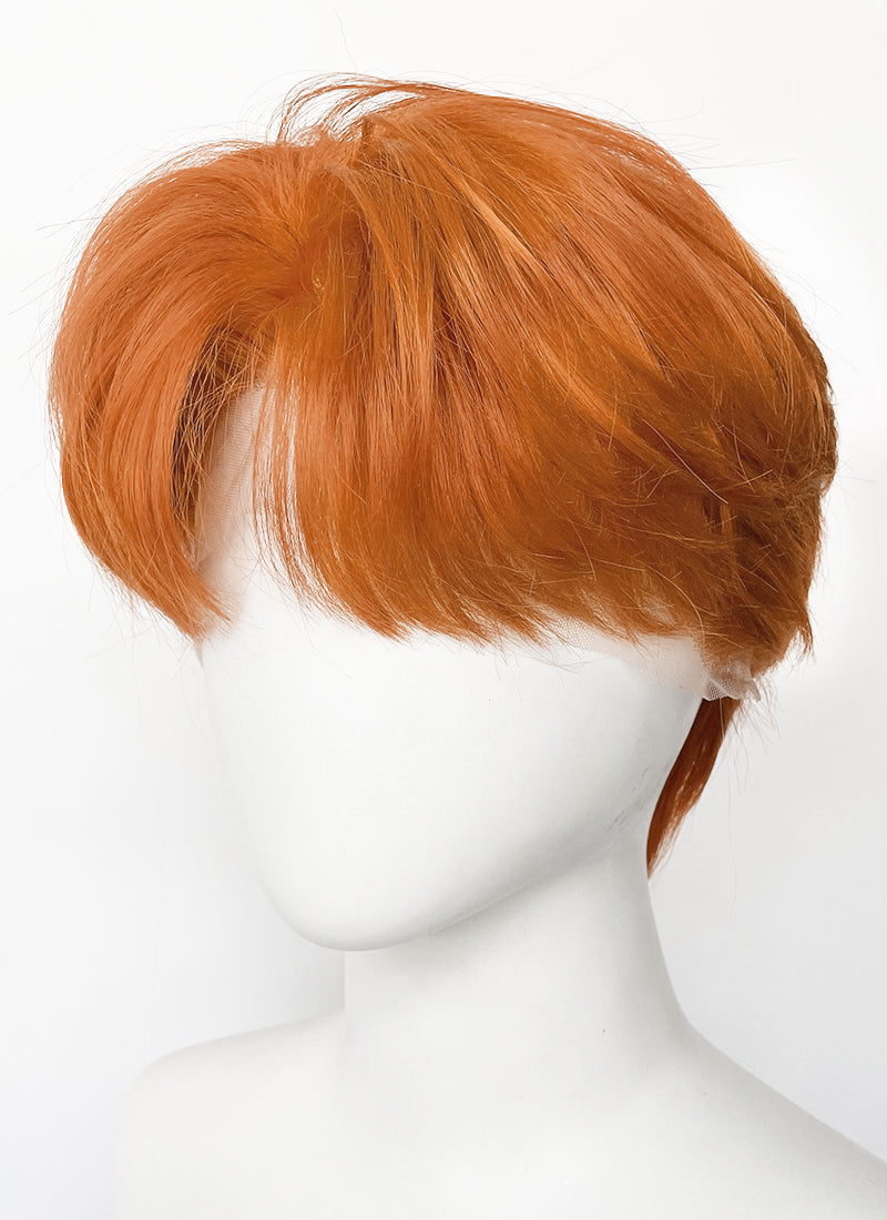 Ginger Straight Lace Front Synthetic Men's Wig LF6154