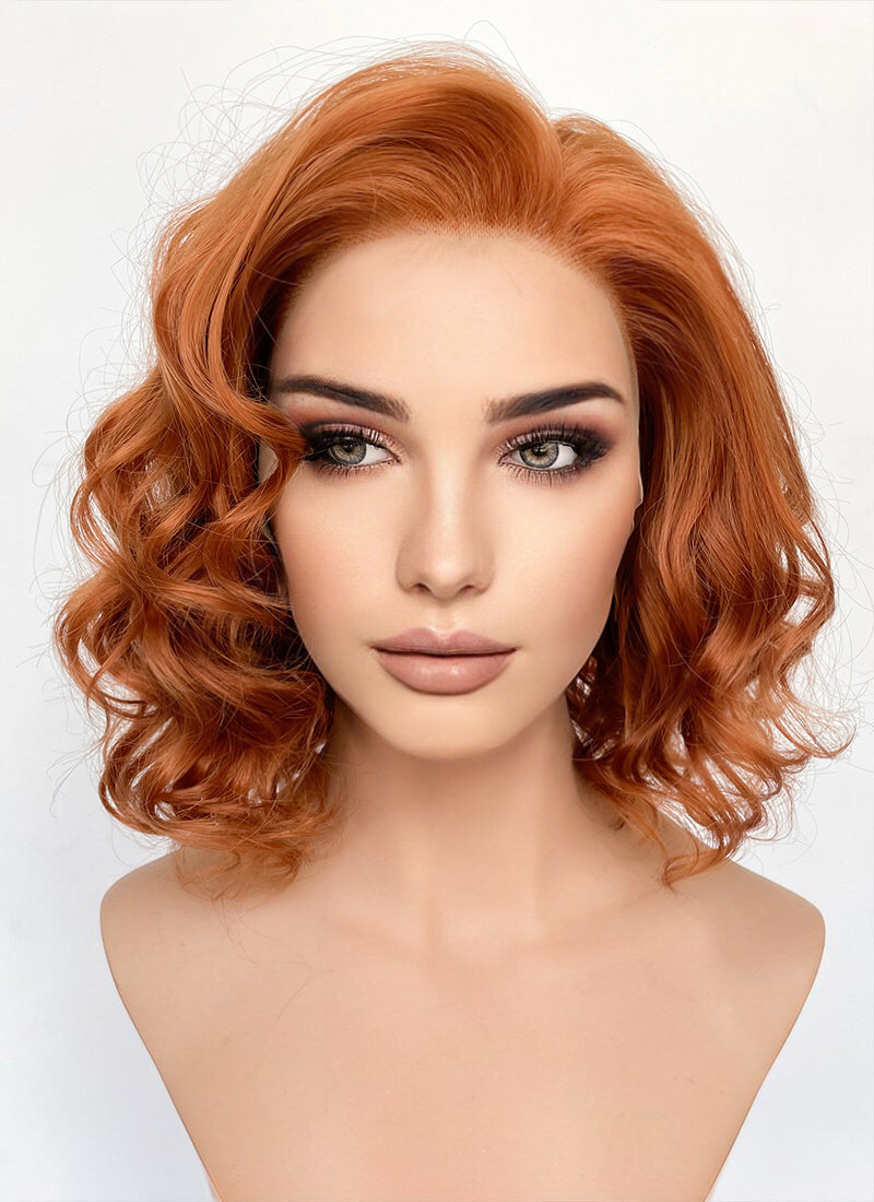 Ginger Wavy 13" x 6" Lace Top Synthetic Wig LFS039