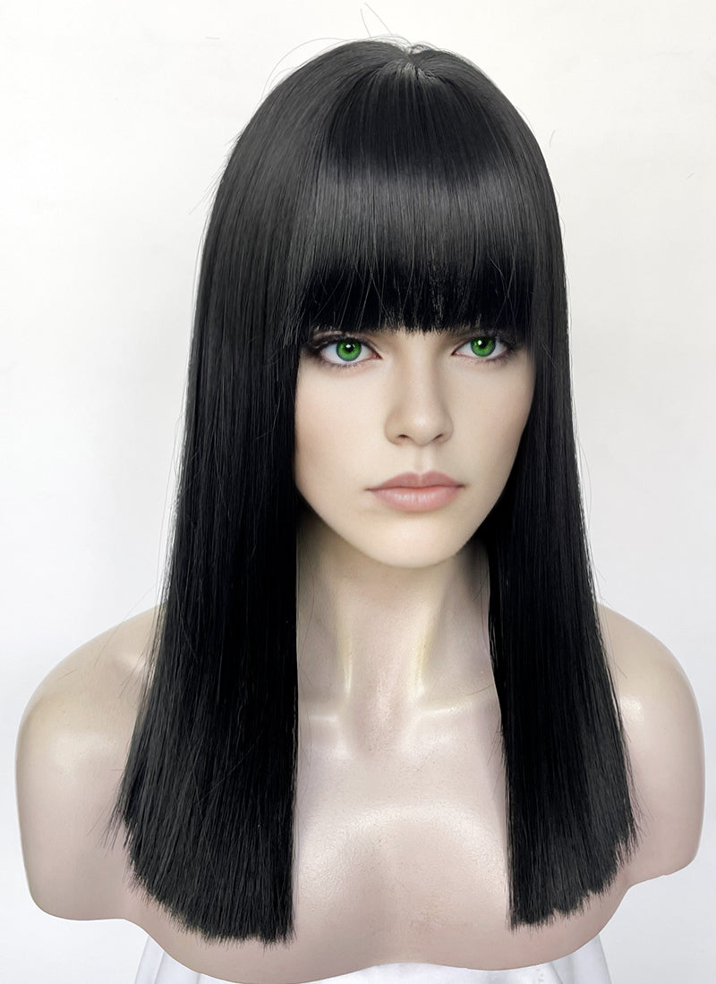 One Piece Nico Robin Black Straight Synthetic Hair Wig NS573A