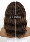 Brunette Wavy Lace Front Synthetic Wig LFB407 - Wig Is Fashion