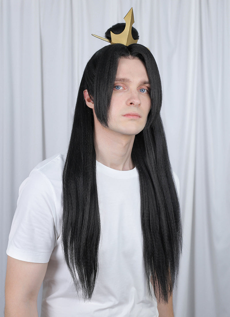 Avatar: The Last Airbender Zuko Black Braided Lace Front Synthetic Wig LF2214