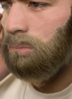 Star Wars Obi-Wan Kenobi Handmade HD Lace Realistic Brown Beard and Moustache Facial Hair Set MB009