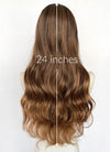 Mixed Brown Wavy Synthetic Wig CSX072