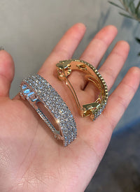 Rhinestone Decor Hair Clip