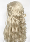 Pastel Ash Blonde Braided Lace Front Synthetic Wig LF2166