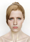 Split Fiction Zoe Foster Medium Blonde Braided Lace Front Synthetic Wig LF2175