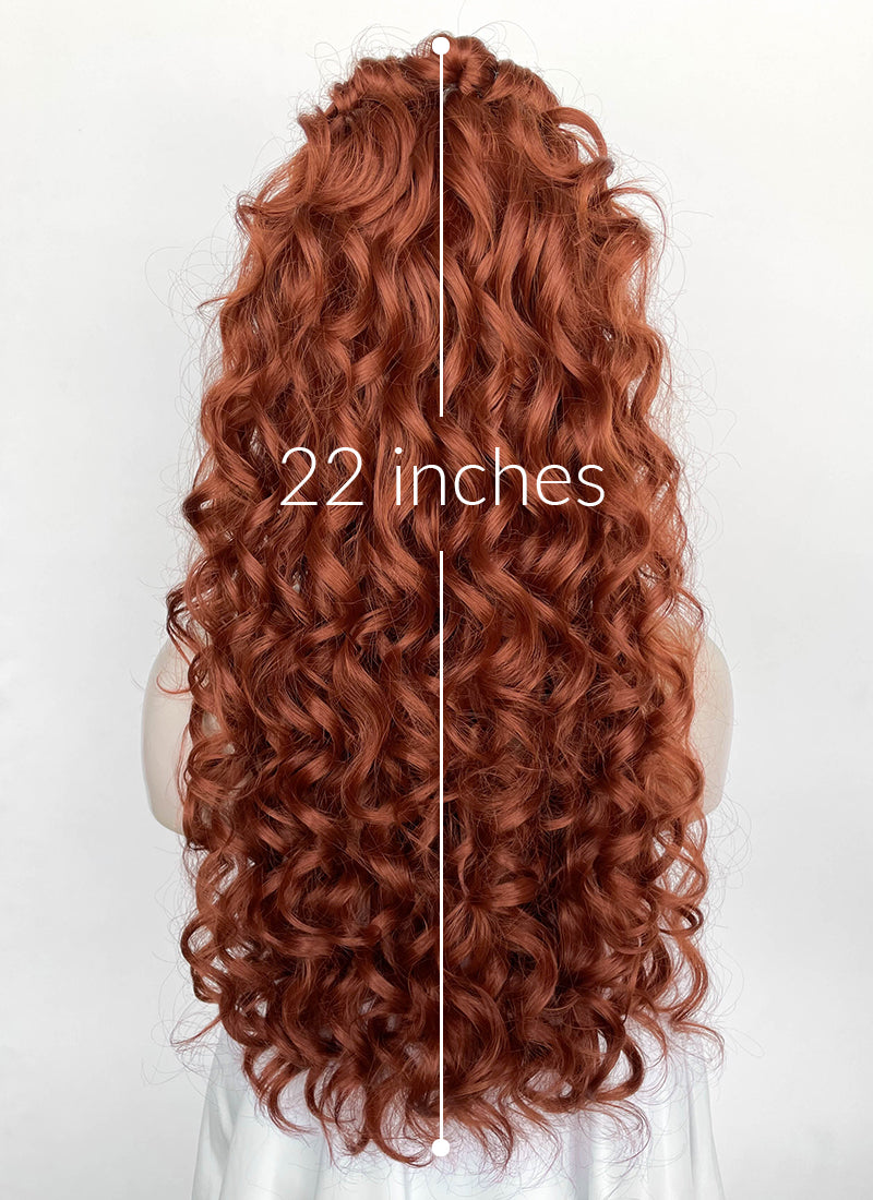 Wednesday Agnes DeMille Gala Ginger Braided Lace Front Synthetic Wig LF2177