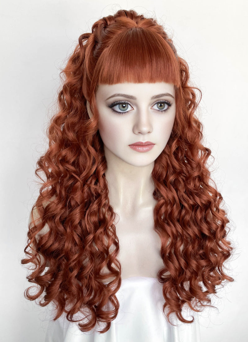 Wednesday Agnes DeMille Gala Ginger Braided Lace Front Synthetic Wig LF2177