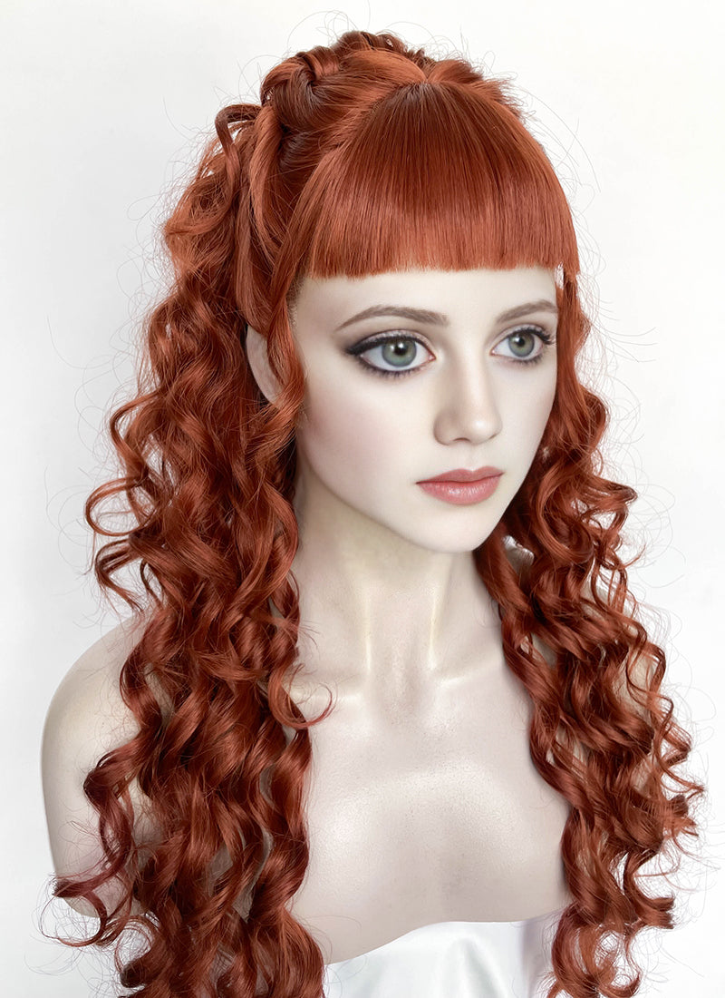 Wednesday Agnes DeMille Gala Ginger Braided Lace Front Synthetic Wig LF2177