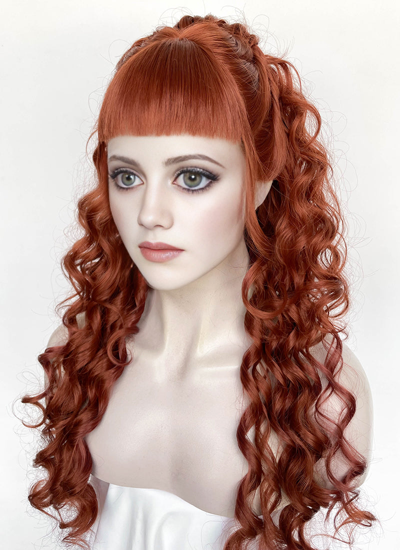 Wednesday Agnes DeMille Gala Ginger Braided Lace Front Synthetic Wig LF2177