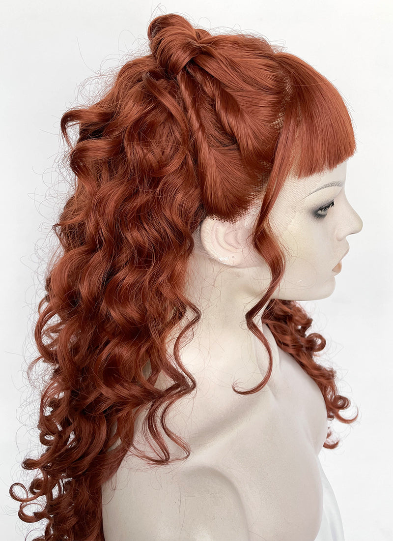 Wednesday Agnes DeMille Gala Ginger Braided Lace Front Synthetic Wig LF2177