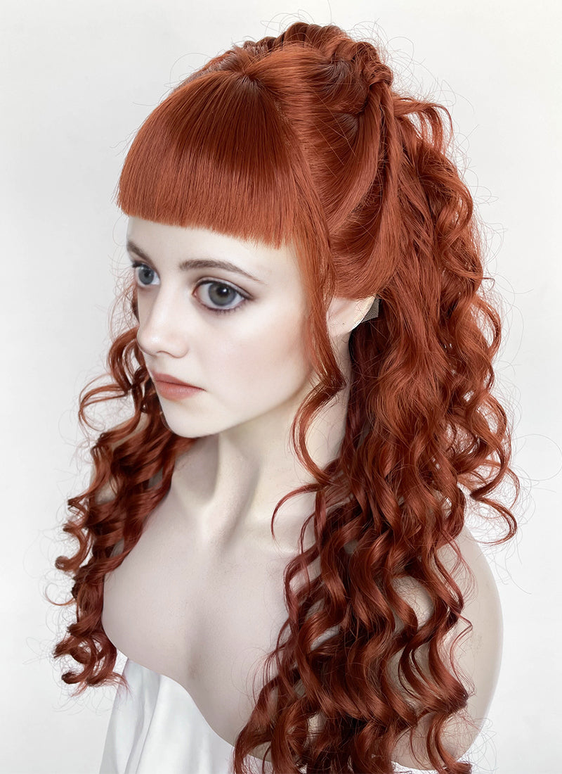 Wednesday Agnes DeMille Gala Ginger Braided Lace Front Synthetic Wig LF2177