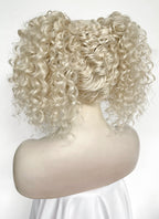 Lady Gaga The Dead Dance Ash Blonde Braided Lace Front Synthetic Wig LF2178