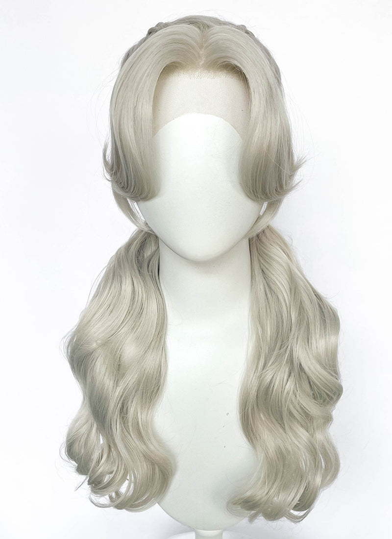 Clair Obscur: Expedition 33 Maelle Auburn Braided Lace Front Synthetic Wig LF2189