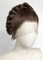 Star Wars Princess Leia Brunette Braided Lace Front Synthetic Wig LF2202