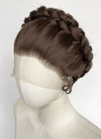 Star Wars Princess Leia Brunette Braided Lace Front Synthetic Wig LF2202