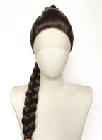 Star Wars Princess Leia Brunette Braided Lace Front Synthetic Wig LF2208