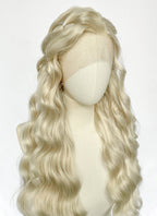 Game of Thrones Daenerys Targaryen Light Ash Blonde Braided Lace Front Synthetic Wig LF2212