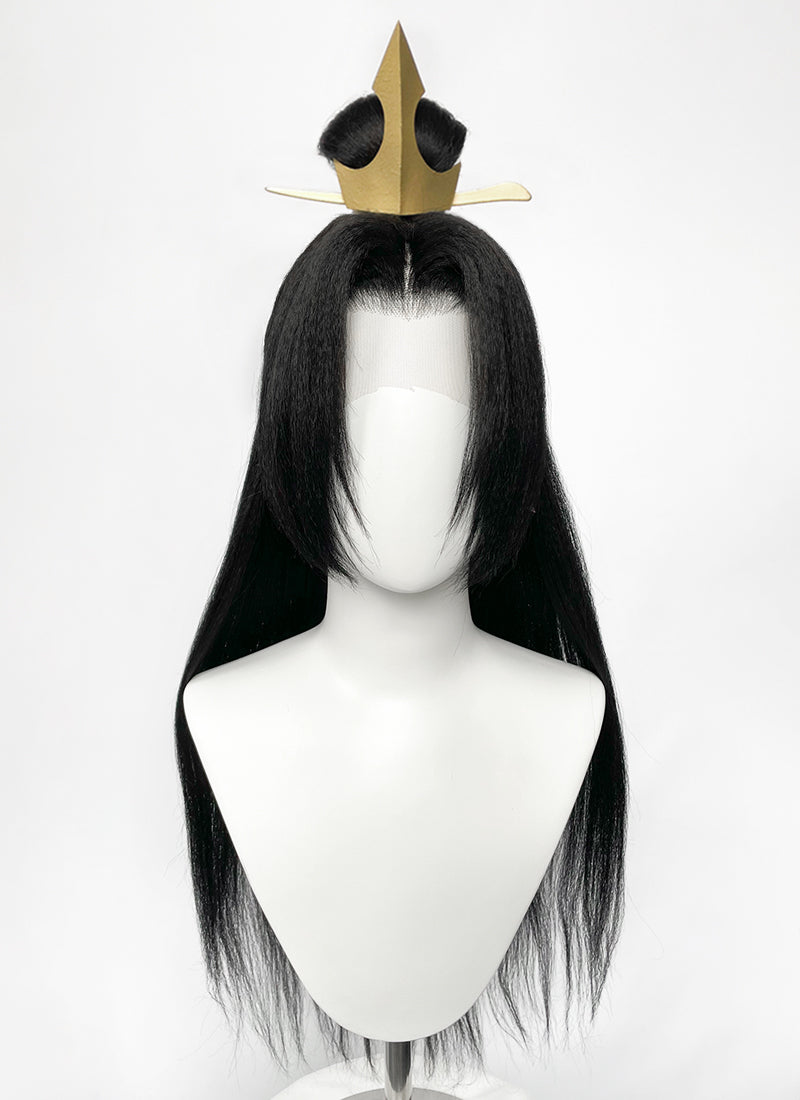 Avatar: The Last Airbender Zuko Black Braided Lace Front Synthetic Wig LF2214