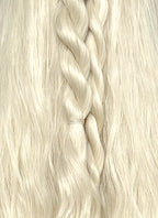 House Of Dragon Daemon Targaryen Platinum Blonde Braided Lace Front Synthetic Men's Wig LF2225