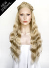 Lady Gaga Abracadabra Ash Blonde Braided Lace Front Synthetic Wig LF2510