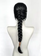 Avatar: The Last Airbender Jet Black Braided Lace Front Synthetic Hair Wig LF2521