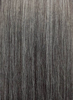 Mixed Dark Grey Straight Lace Front Synthetic Men's Wig LF3270J