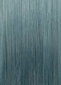 Ash Blue Straight Lace Front Kanekalon Synthetic Hair Wig LF3343