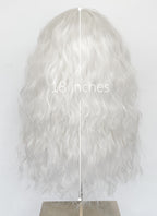White Wavy Lace Front Synthetic Wig LF6081