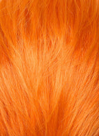 Mixed Orange Straight Lace Front Synthetic Men's Wig LF6110