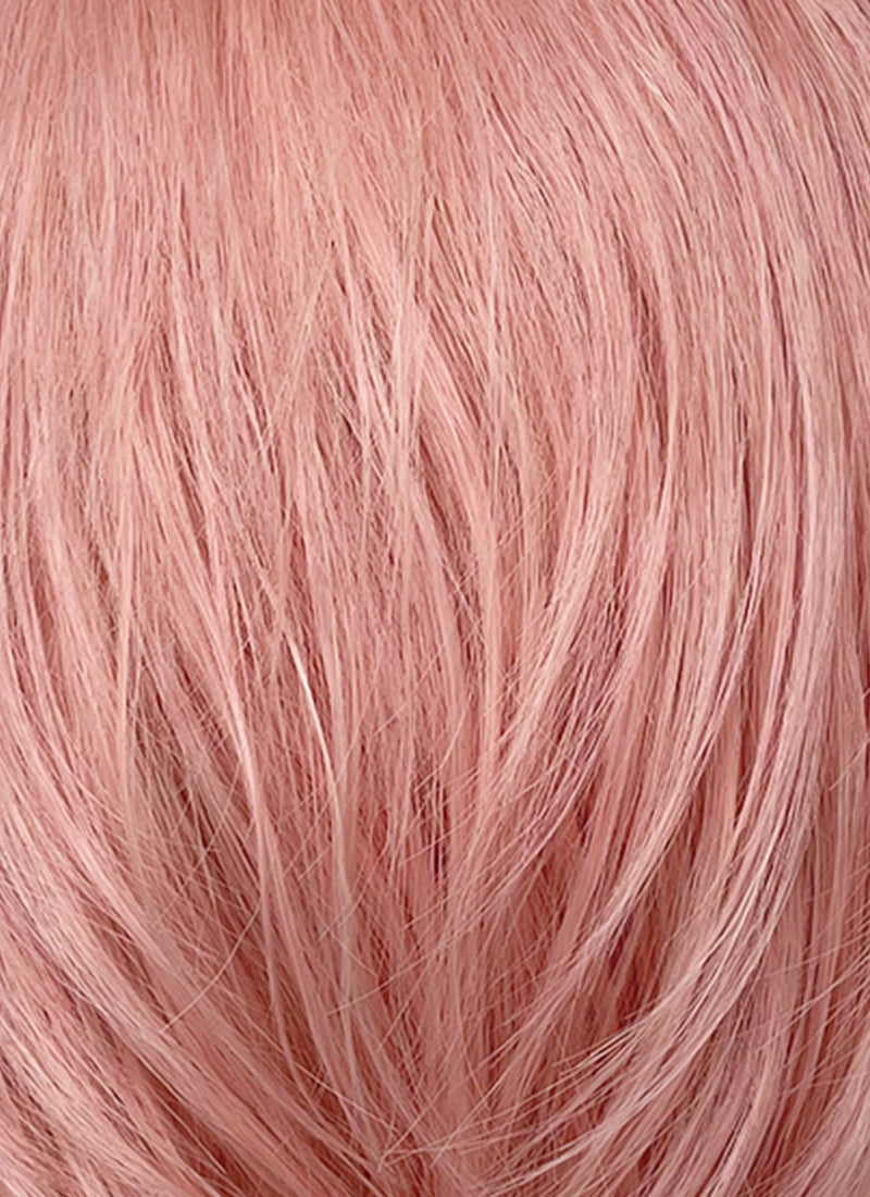 Pink Straight Lace Front Synthetic Hair Wig LF6142