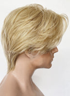 Blonde Straight Lace Front Synthetic Men's Wig LF6148