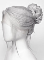 Baldur's Gate 3 Minthara Yaki Silver Grey Braided Lace Front Synthetic Wig LF6152