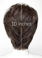 Love and Deepspace Caleb Brunette Straight Yaki 13" x 6" Lace Top Kanekalon Synthetic Men's Wig LF6153