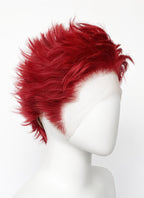 Red Wavy Lace Front Synthetic Men's Wig LF6155