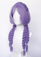 League of Legends Yunara Purple Braided Yaki Lace Front Synthetic Wig LF6156