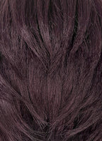 Dispatch Courtney Invisigal Reddish Purple Straight Yaki Lace Front Synthetic Hair Wig LF6159