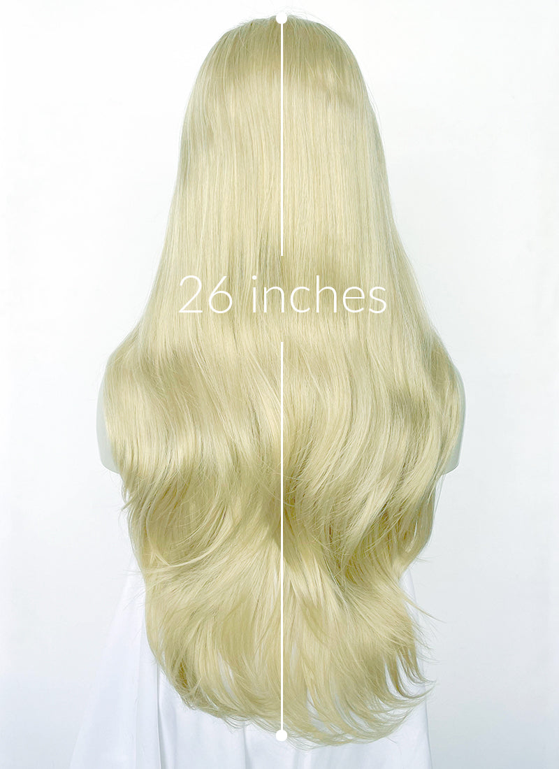 Dispatch Blonde Blazer Blonde Wavy Lace Front Synthetic Hair Wig LF6160