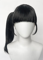 Demon Slayer: Kimetsu no Yaiba Kanao Tsuyuri Black Straight Lace Front Synthetic Wig LF6165