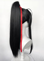 Mo Dao Zu Shi Grandmaster of Demonic Cultivation Wei Wuxian Jet Black Ponytail Lace Front Wig LF6184