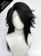 Final Fantasy Vincent Valentine Black Straight Lace Front Synthetic Men's Wig LF6198