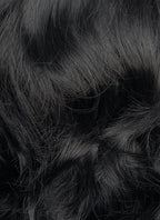 Snow White 1937 Jet Black Wavy Lace Front Synthetic Wig LF8040